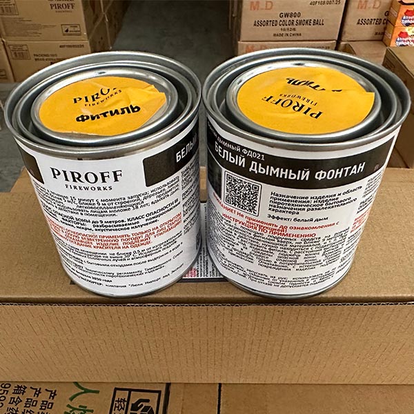 Дымный фонтан Белый густой дым 6 метров 30 секунд 3 дюйма ФД021-Б купить в Ростове на Дону