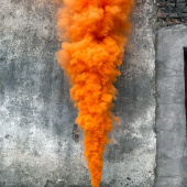 Дымный фонтан Оранжевый густой дым 6 метров 30 секунд 3 дюйма ФД021-О купить в Ростове на Дону