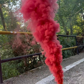 Дымная шашка цветной густой Красный дым 2 дюйма 60 секунд ФД022-К купить в Ростове на Дону