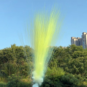 Дневная батарея салютов Желтый дым с треском тип рисовая лапша 7 залпов СУ0100312-Ж купить в Ростове на Дону