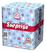 SB-36-01 Сюрприз SURPRISE Батарея салютов 36 залпов калибром 1,2 дюйма (30 мм), высотой до 30 м фото