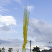 Дневная батарея салютов Желтый дым в треск искр 25 залпов СУ0602512-ЖТ купить в Ростове на Дону