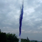 Дневная батарея салютов Фиолетовый дым в треск искр 25 залпов СУ0602512-ФТ купить в Ростове на Дону