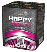 GP467-2 Счастливый час HAPPY HOUR Батарея салютов 25 залпов калибром 0,8 дюйма (20 мм) фото