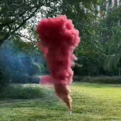 Дымная вспышка (мина) Красный густой дым 2 метра 2 секунды ФД015-К купить в Ростове на Дону