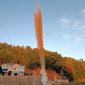 Дневная батарея салютов Оранжевый дым 25 залпов БСП2002512-О купить в Ростове на Дону