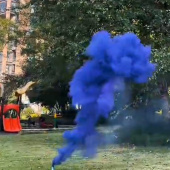 Дымная вспышка (мина) Темно-синий густой дым 2 метра 2 секунды ФД016-ТС купить в Ростове на Дону